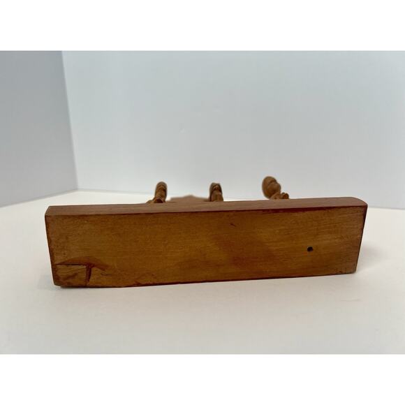 Hand Carved Wood Wise Men, Christmas Star, Nativity, 6” - Picture 6 of 8